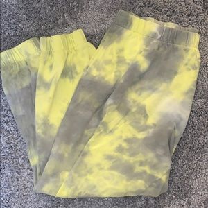 Tie dye joggers
